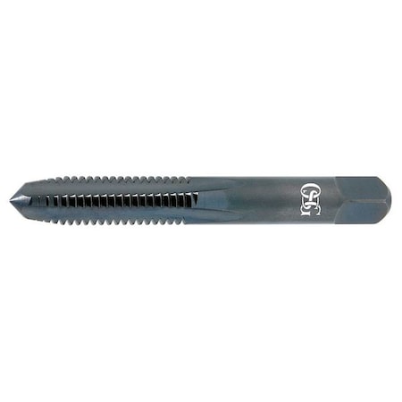 Straight Flute Hand Tap, 5/16"-18, Plug, 4 Flutes, UNC