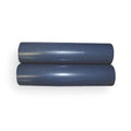 PVC Pipe, 1 in Nominal Pipe Size, Gray, 10 ft Overall Length, Unthreaded, Schedule 80