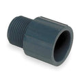 CPVC Male Adapter, Schedule 80, 1/2" Pipe Size, MNPT x Socket