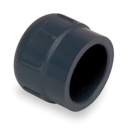 PVC Cap, Socket, 1/4 in Pipe Size