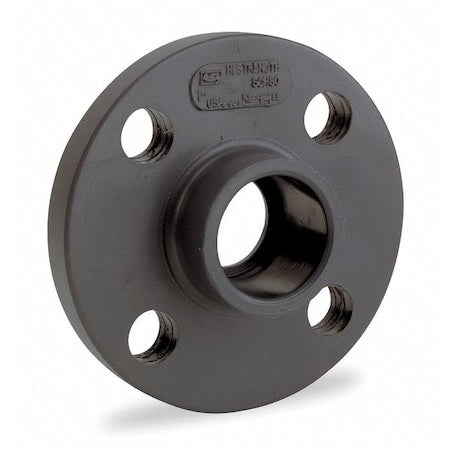 CPVC Solid Flange, Schedule 80, 3" Pipe Size, FNPT