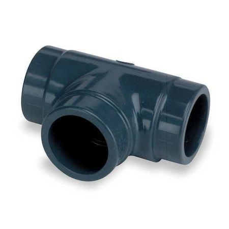 CPVC Tee, Schedule 80, 2" Pipe Size, FNPT x FNPT x FNPT