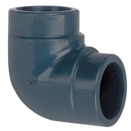 CPVC Elbow, 90 Degrees, Schedule 80, 1-1/4" Pipe Size, Socket x Socket