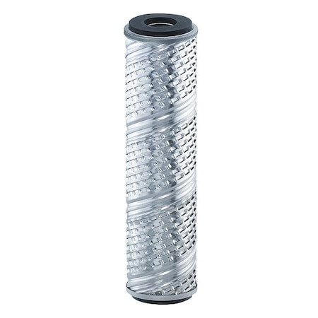 Pleated Filter Cartridge, 7 gpm, 0.5 Micron, 2-1/2" O.D., 9 5/8 in H