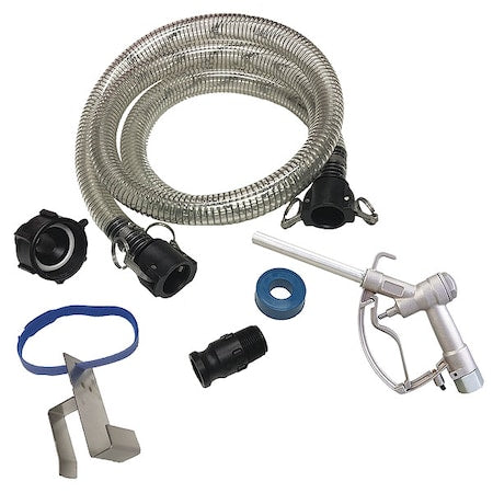 Hose Kit,Dia.1 In,Aluminum,10 GPM