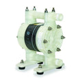 Double Diaphragm Pump, Polypropylene, Air Operated, Santoprene, 15 GPM