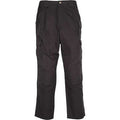 Tactical Pants, 34, Black, 100% Cotton Canvas