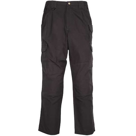 Tactical Pants, 34, Black, 100% Cotton Canvas