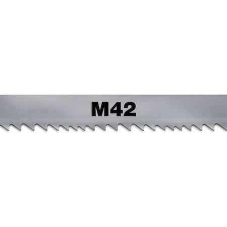Band Saw Blade, 15 ft. L, 1-1/4" W, 4/6 TPI, Bi-Metal, 0.042" Thick