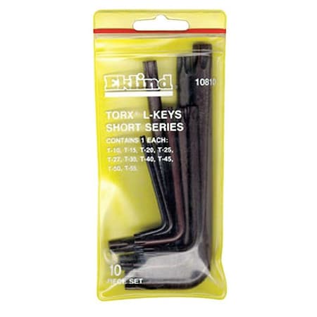 10 Piece Torx? L-Shape Torx? Key Set, 10810