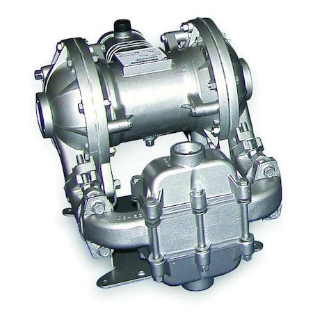 Double Diaphragm Pump, Stainless steel, Air Operated, 42 GPM