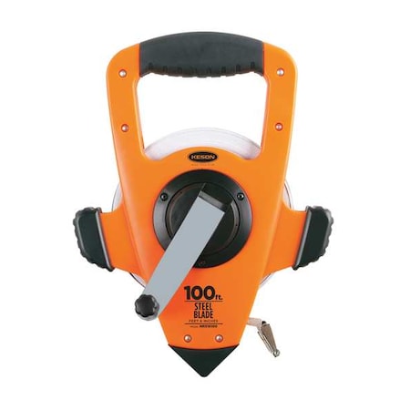 100 ft Tape Measure, 3/8 in Blade