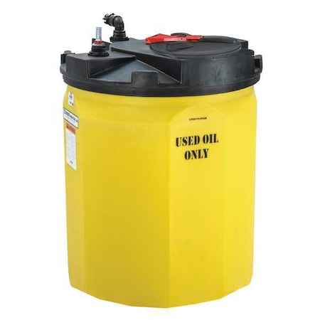 Storage Tank,Closed Top,Vertical,120 Gal