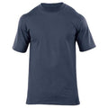 Tactical Shirt, 100% Cotton, Navy, 2XL, 3 PK