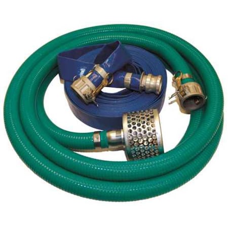 Pump Hose Kit,Quick Coupling,2 In ID