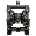 Double Diaphragm Pump, Aluminum, Air Operated, PTFE, 60 gpm GPM 200 Degrees F