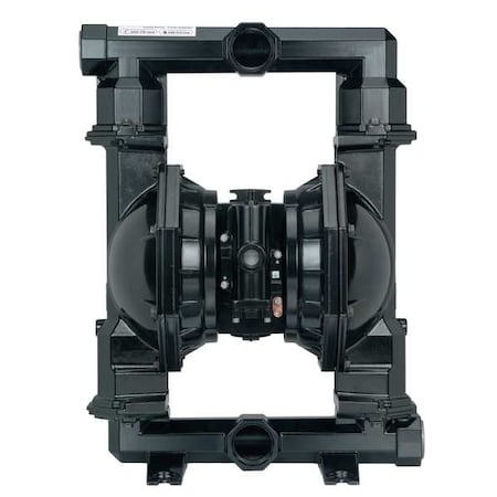 Double Diaphragm Pump, Aluminum, Air Operated, PTFE, 275 GPM