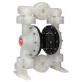 Double Diaphragm Pump, Polypropylene, Air Operated, PTFE, 123 GPM