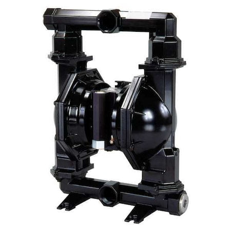 Double Diaphragm Pump, Aluminum, Air Operated, Santoprene, 172 GPM