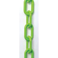 Plastic Chain, Safety Green, 300 ft Length, Gloss