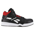 Men's Athletic High-Top Shoe, 7 1/2, Composite Toe, Black, RB4132