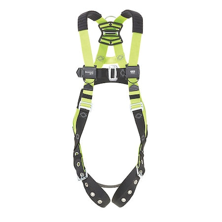 H500 Fall Protection Harness, S/M, 420 lb, Quick-Connect Chest/ Quick-Connect Leg Straps
