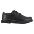 Men's Oxford Shoe, 4 1/2 M, Leather, Black