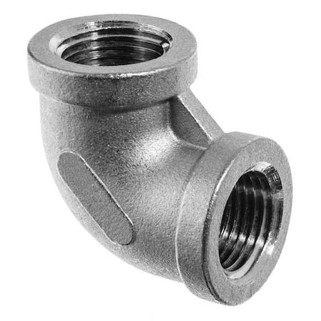 SS,90Elbow,3/8"BSPTx3/8"BSPT