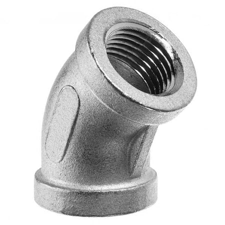 SS,45Elbow,1/2"BSPPx1/2"BSPP