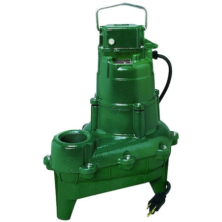 SewageEjectorPump,15ft,0.4hp,115VAC