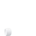 Pipe Cap, PVC, 12 in