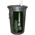 Sewage Package System, 2/5 hp, 115V AC