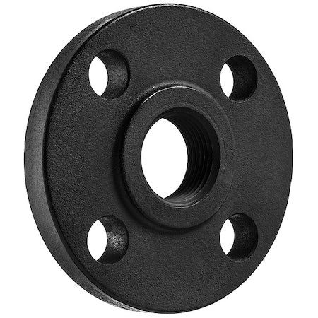 Threaded Flange Pipe Flange, 4" Pipe, Flanged x FNPT, Steel, Class 300
