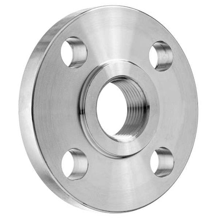 Flange, Steel, Threaded, 6 1/2 in