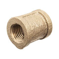 Coupling Brass Brass Class 125 Pipe Fittings, 1/8 in Female BSPT X 1/8 in Female BSPT