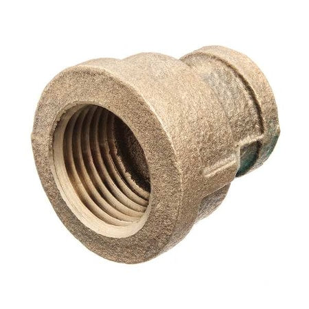 Reducing Coupling Brass Brass Class 125 Pipe Fittings, 1 1/2 in Female NPT X 3/4 in Female NPT