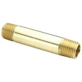 Nipple Brass Nipple, 1/8 in Male NPT X 1/8 in Male NPT