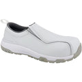 Men's Composite Toe Loafer Shoe, White, 8, M, Nautilus 1607