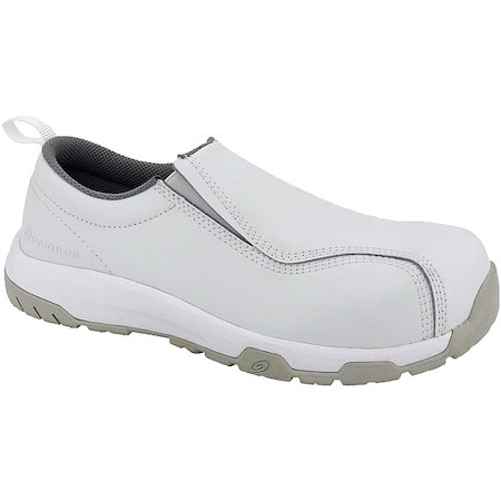Men's Composite Toe Loafer Shoe, White, 8, M, Nautilus 1607