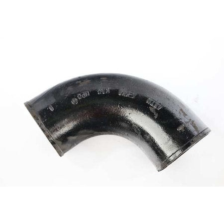 90 Degrees  Short Sweep Bend Elbow Short Sweep 1/4 Bend, 6" Pipe, Female Socket, Cast Iron, 0 psi