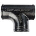 Female Tee Sanitary Tee, 3" x 4" Pipe, Female Socket, Cast Iron, 0 psi