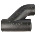 Reducing Wye Upright Wye, 2" x 3" Pipe, Female Socket, Cast Iron, 0 psi