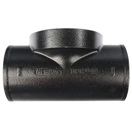 Test Tee Test Tee, 4" Pipe, Female Socket, Cast Iron, 0 psi