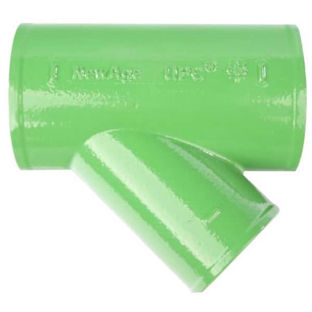 Wye Wye, 4" Pipe, Female Socket, Cast Iron, 0 psi