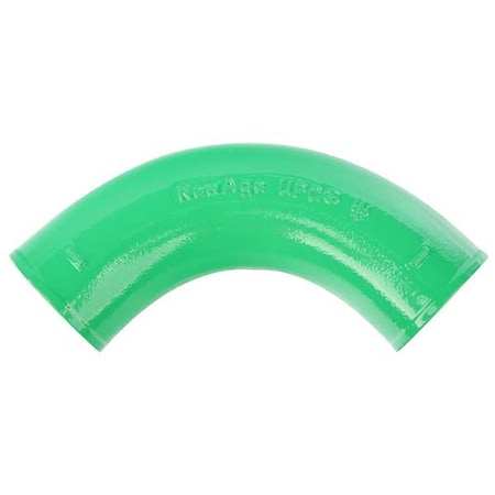 90 Degrees  Short Sweep Bend Short Sweep 1/4 Bend, 2" Pipe, Female Socket, Cast Iron, 0 psi