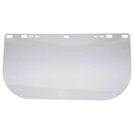 Replacement Anti-Fog Shield, Clear Visor, Thermoplastic Polymer Resin, Anti-Fog Lens