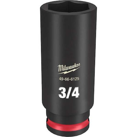 3/4 in. SHOCKWAVE Impact Duty 3/8 in. Drive Deep Well 6 Point Impact Socket