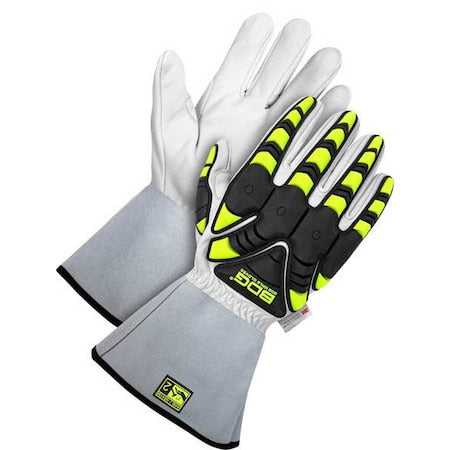 Goatskin Winter Lined 5" gauntlet w/ Backhand Protection, Size XL