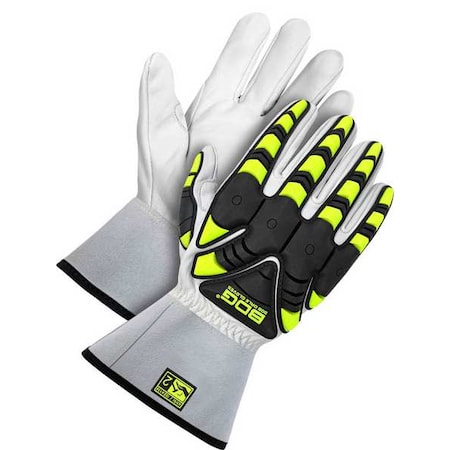 Goatskin 3" Gauntlet w/ Backhand Protection, Size XL