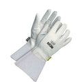 Cut-Resistant Leather Gloves, Cut Level A4 ,Uncoated ,M 1 PR